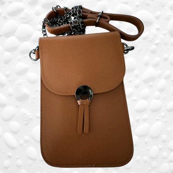 SAVE THE GIRLS RFID Crossbody Bag - Credit Card Touch Screen Phone Bag NWOT - Picture 3 of 6